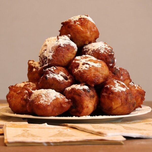 Zak oliebollen met krenten h.o.h. 6stuks